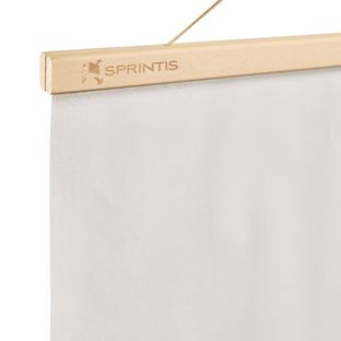 Posterleisten aus Holz mit Gravur 