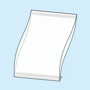 Klapp-Sichthüllen, Hart-PVC 