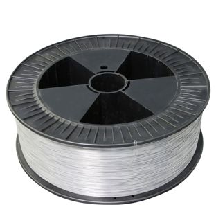 Heftdraht aus Eisen silber  | No. 25 - ⌀ 0,55 mm  | Spule mit ca. 15 kg 