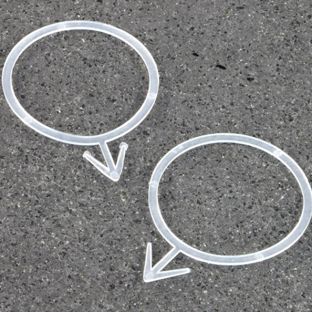Flaschenringe, ø = 40 mm, transparent 