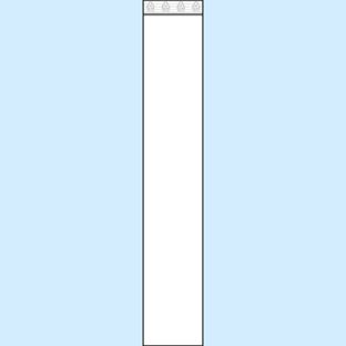Druckverschlussbeutel, PE-Folie 50 µm | 40 x 230 mm 