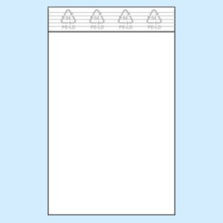 Druckverschlussbeutel, PE-Folie 50 µm | 50 x 90 mm 
