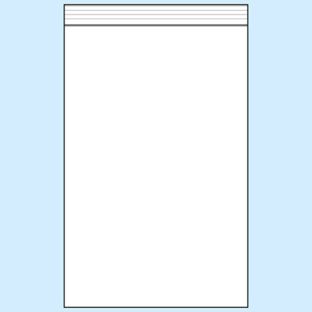 Druckverschlussbeutel, PE-Folie 50 µm | 220 x 310 mm 