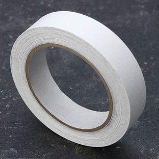 Best Price Fälzelband, Spezialpapier, Leinenstruktur weiß  | 38 mm