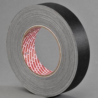 REGUtex R Fälzelband, Gewebeband, lackiert schwarz  | 25 mm