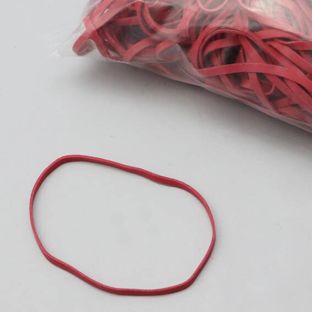 Gummiringe, rot 100 mm | 5 mm
