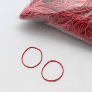 Gummiringe, rot 30 mm | 1 mm