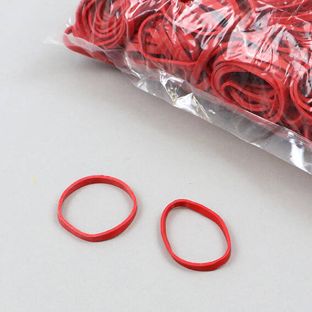 Gummiringe, rot 40 mm | 3 mm