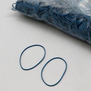 Gummiringe, blau 50 mm | 1 mm