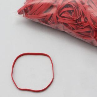 Gummiringe, rot 80 mm | 5 mm