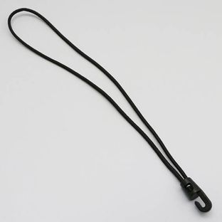 Gummispanner mit Haken 350 mm | schwarz 