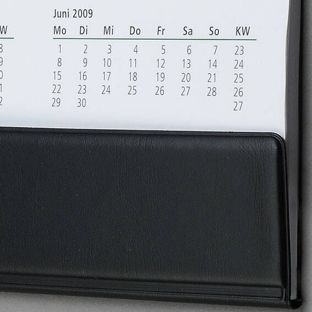 Schutzkanten für Schreibtischblocks, selbstklebend schwarz 