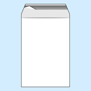 Klappenbeutel, wiederverschließbar, PE-Folie, transparent 105 x 150 mm  | 50 µm