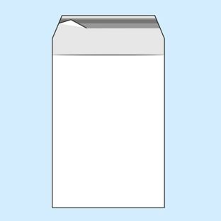 Klappenbeutel, wiederverschließbar, PE-Folie, transparent 200 x 290 mm  | 50 µm