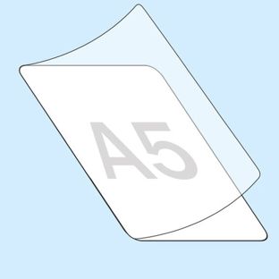 Kaltlaminierfolien, transparent A5 