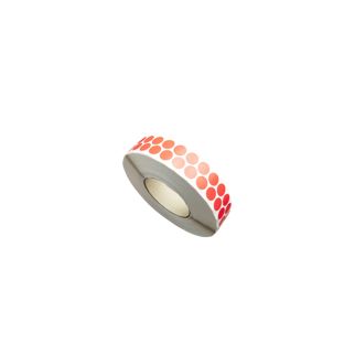 Gewebeklebepunkte, rot 15 mm | 5000 Stk