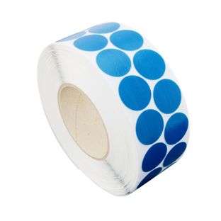 Gewebeklebepunkte, dunkelblau 30 mm | 2500 Stk
