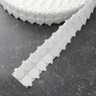 Doppelseitige Schaumklebepunkte, 2 mm dick, stark/stark 20 mm | 2500 Stk