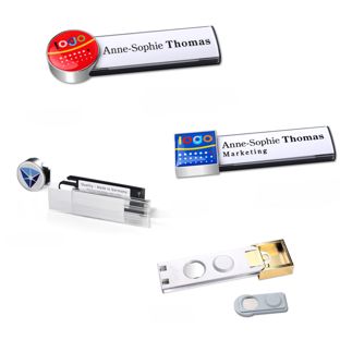 Namensschilder amigo® doming Magnet 