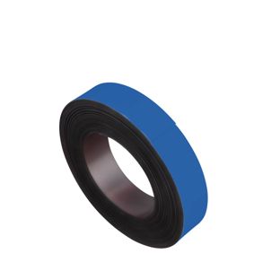 Magnetband farbig 30 mm | blau  | 10 m | 1 mm