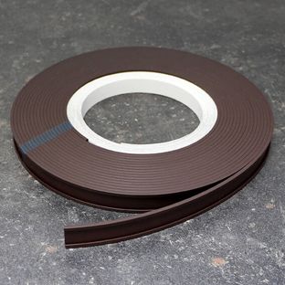 Etikettenhalter, C-Profil, magnetisch, auf Rolle 20 mm | inkl. Einlegepapier und Schutzfolie  | 10 m