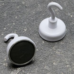 Ferritmagnete, Magnethaken, Hakenmagnet, Magnethalter 25 mm