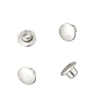 Doppelhohlnieten, Oberteil, Typ A, 7 mm Kopfdurchmesser 