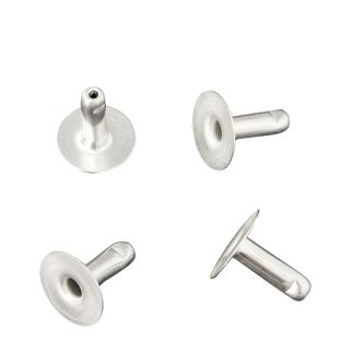 Doppelhohlnieten, Unterteil, offen, Typ A, 7,5 mm Kopfdurchmesser 