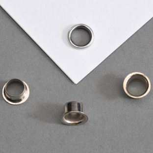 Ösen für Papier ähnlich Typ 8E - Ø 5,4mm - L 3,3mm  | vernickelt 