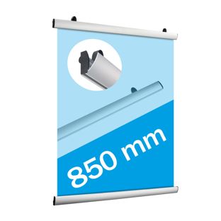 Klemmschienen für Plakate, Aluminium, aufklappbar 850 mm