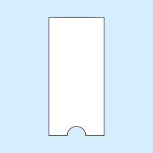 3L Beschriftungsfenster 15x150mm 7515-10 PVC Selbstklebend 10 Stück