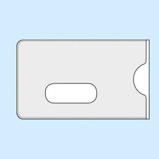 Kreditkartenhülle RFID-Schutz, weiß 