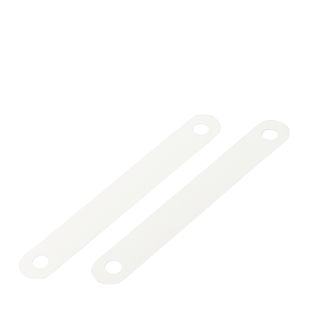 Kunststoffdeckleisten 95 x 12 mm, weiß 