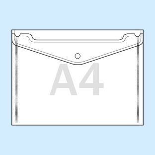 Dokumententaschen A4, glatt 