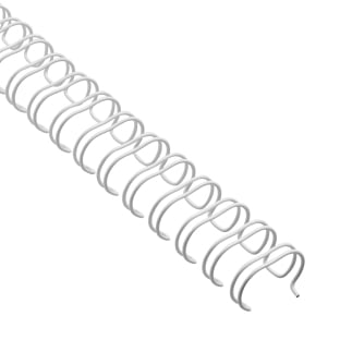 Drahtbinderücken 3:1, DIN A4, 5,5 mm (3/16") | weiß