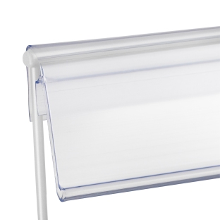 Scannerschiene KE für Drahtkörbe 1250 mm | transparent