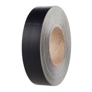 Premium Gewebeband matt schwarz | 38 mm