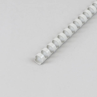 Plastikbinderücken A4, rund 14 mm | grau