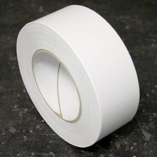 Doppelseitiges Papiervlies-Klebeband, starker Acrylatklebstoff, VLM10 25 mm | 50 m