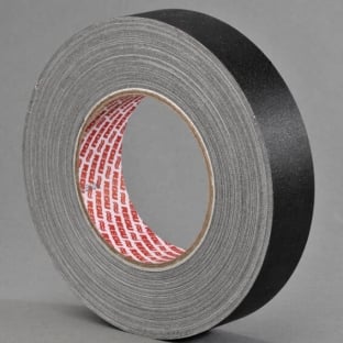 REGUtex R Fälzelband, Gewebeband, lackiert schwarz | 25 mm
