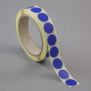 Markierungspunkte aus Papier dunkelblau | 30 mm