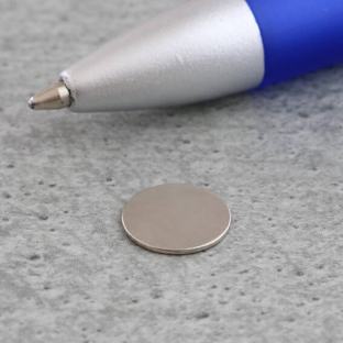 Scheibenmagnete aus Neodym, 10 mm x 0,6 mm, N38 