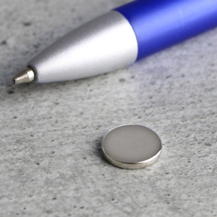 Scheibenmagnete aus Neodym, 10 mm x 1,5 mm, N35 