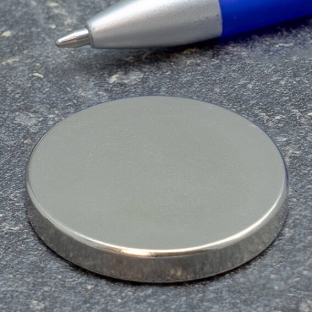 Scheibenmagnete aus Neodym, 35 mm x 5 mm, N42 