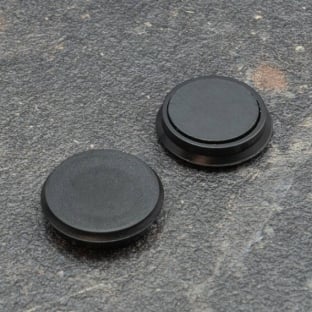 Büromagnet, rund 24 mm | schwarz