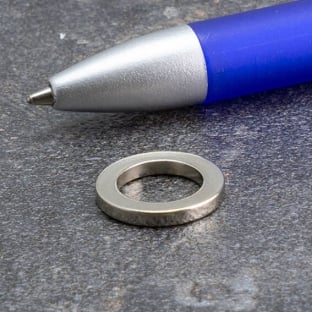 Ringmagnete aus Neodym, vernickelt 15 mm | 10 mm