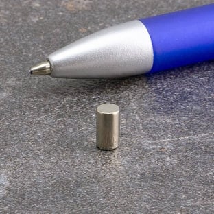 Stabmagnete aus Neodym, vernickelt 4 mm | 7 mm