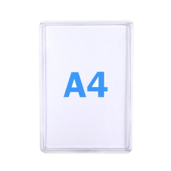 Plakatrahmen, Kunststoff A4 | transparent