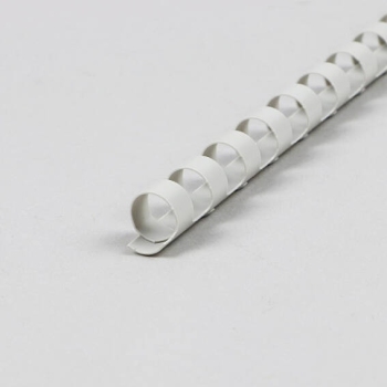 Plastikbinderücken A4, rund, 10 mm | grau