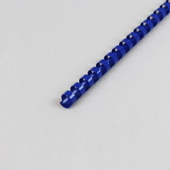 Plastikbinderücken A4, rund, 12 mm | blau